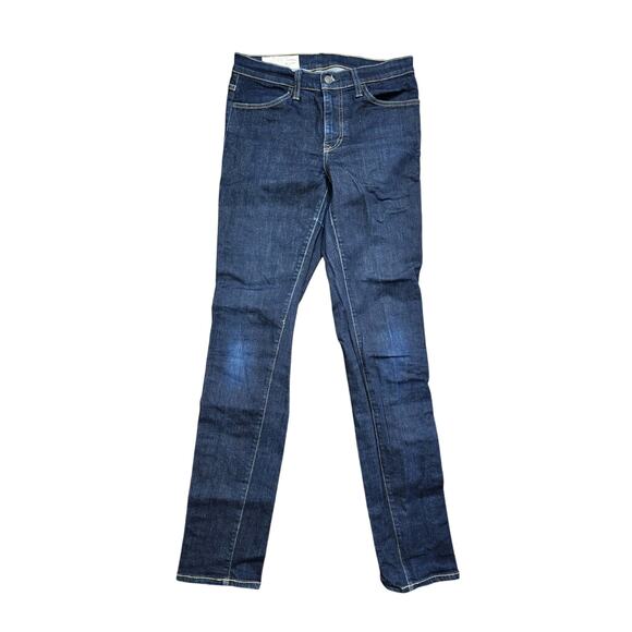Imogene + Willie Jeans Imogene Slim Size 26R Stretch Handmade USA Dark Wash - Picture 1 of 9